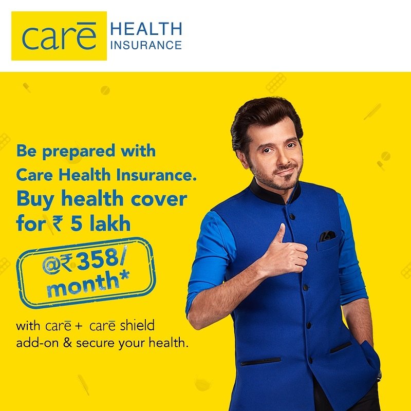 Feel stable & secure in life with health insurance that covers you when you need it the most. Get #ComprehensiveHealthInsurance cover for Rs. 5 lakh with Care + Care Shield add-on & pay only Rs. 358/ month.
#HealthInsurance #CareHealthInsurance