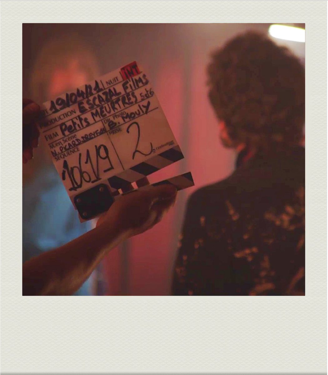 PetitsMeurtres's tweet photo. 🎬 Clap ! Le tournage des épisodes 5 et 6 des #PetitsMeurtres a débuté hier au @coliseeroubaix 
Vous retrouverez régulièrement des petits polaroïds des coulisses de « Mourir sur scène » et de « Jusqu’à ce que la mort nous sépare » 🥰
#lespetitsmeurtresdagathachristie #saison3 https://t.co/Ab73HXQrc0
