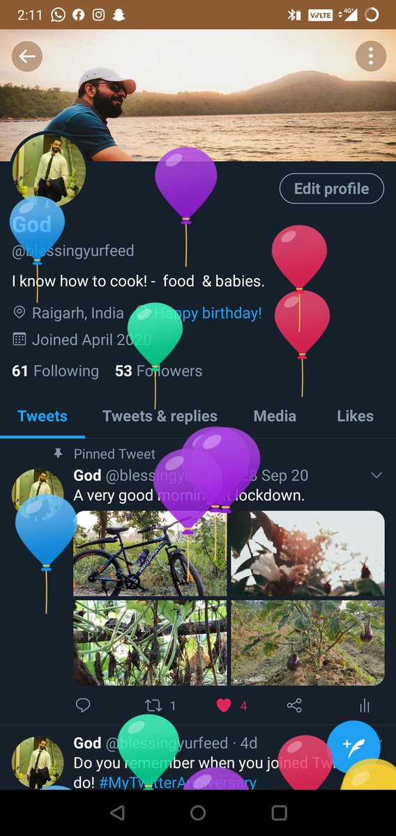 blessingyurfeed's tweet photo. Balloons in my timeline https://t.co/vdKfqGaZsS