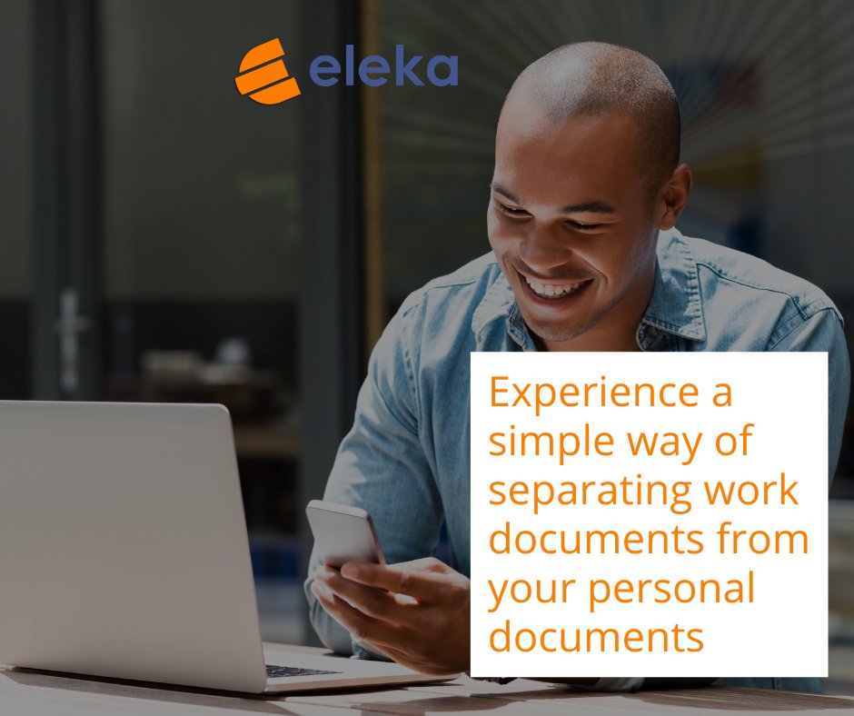 elekatech's tweet image. Finding work documents in a pool of personal documents is frustrating!
Eleka is making it easier for you to find your work documents anytime, wherever you are in less than 40 seconds!
Get started for FREE at 
elekatech.com
#JipeFormSmart
#data 
#documents
#tuesdayvibe