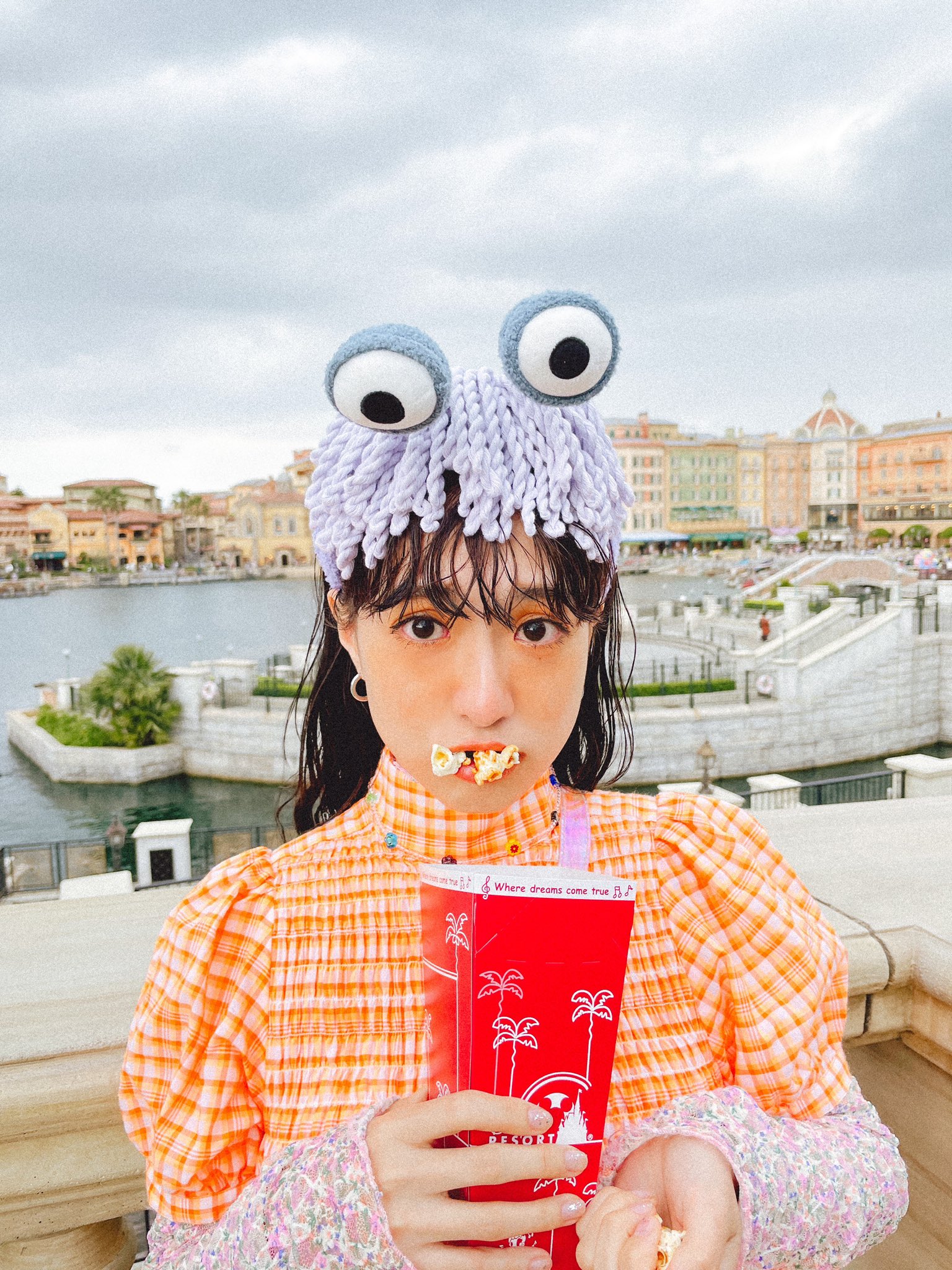 ディズニーカチューシャ モンスターズインク Disney】モンスターズインク サリバン もこもこ カチューシャ
