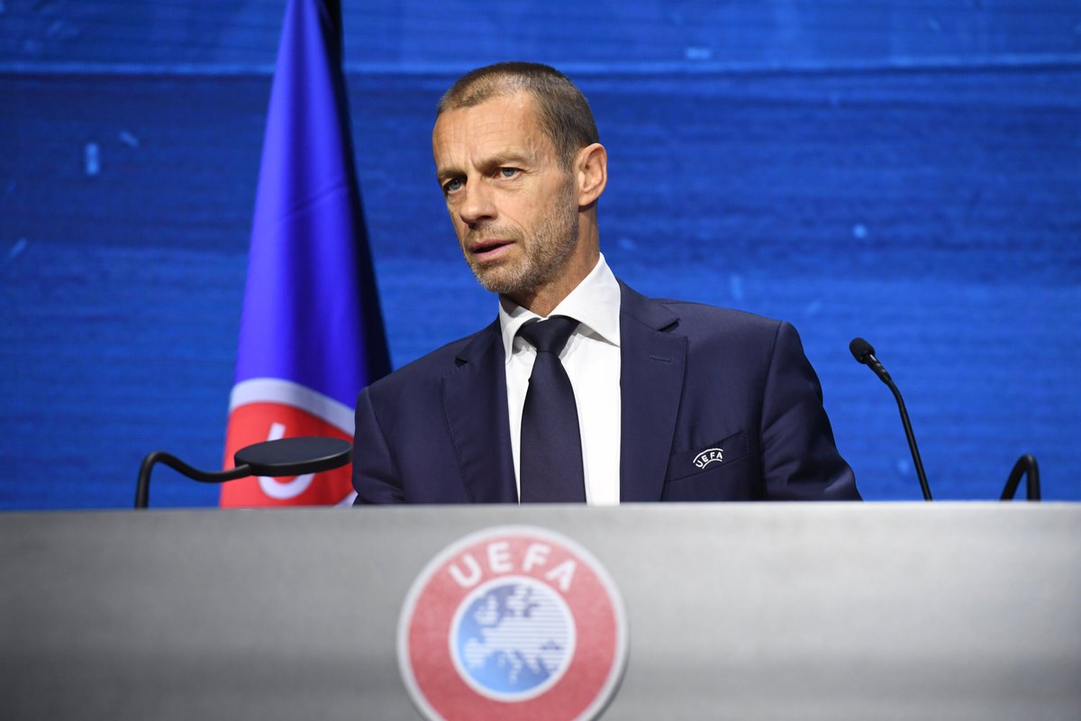 UEFA President Aleksander Ceferin is planning a "week of football festival"