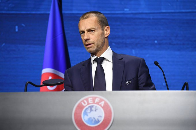 UEFA President Aleksander Čeferin