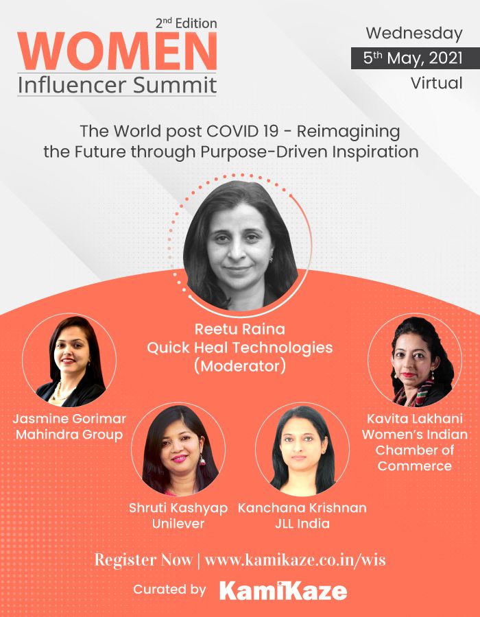 Listen to our experts thoughts on "The World post COVID 19 - Reimagining the Future through Purpose-Driven Inspiration"
Stay tuned for 5th May 2021 
<a href="/foramdodiya/">Foram Dodiya</a>
<a href="/KamiKazeB2B/">KamiKaze B2BMedia</a>