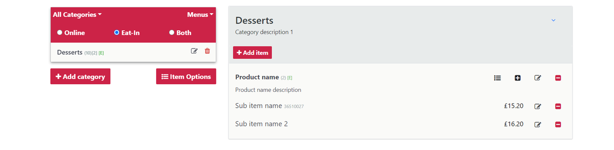 Pocket_Intel's tweet photo. You can now easily switch between online and eat-in menus in the dashboard for Pocket Order. This will enable you to view both your online and eat-in menus and quickly make any desired changes. https://t.co/ZHOAOBCpD1