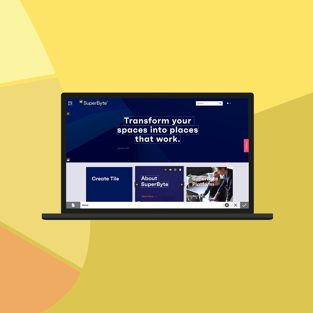 TeamSuperByte's tweet photo. Byte Hub - A Real Estate specific template library with no limit on page content or section depth with powerful content management platform allowing for rapid updates #teamsuperbyte #aboutthewaywework #corporaterealestate #projectmanagement #change https://t.co/FqeRV8iOmK