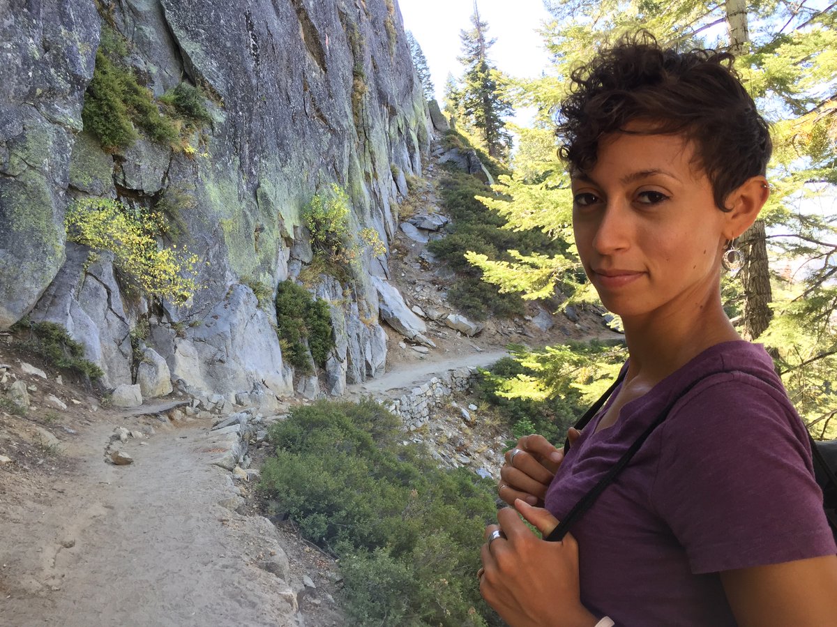 ScrapNaturalist's tweet photo. Hi, I'm Christine! I'm a carnivore ecologist, conservation biologist, and soon-to-finish PhD candidate @UCBerkeley . I research how large carnivores can coexist w/people over the long term. Excited for #BlackInEnvironWeek ! #BlackEnvironRollCall @BlackInEnviron 🦁🐮🙋🏾 https://t.co/YmE0LuxqyR