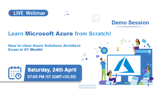 WicultyL's tweet image. Learn to clear Azure Solutions Architect Exam in a month from Scratch!
🔴𝐀𝐭𝐭𝐞𝐧𝐝 𝐋𝐢𝐯𝐞 𝐖𝐞𝐛𝐢𝐧𝐚𝐫: bit.ly/3mbGi49

Join the free webinar on 24th April at 07:00 PM IST.
.
.
#azure #azureevents #azurewebinar #microsoftazure #azurejobs #azurecareer #azurecourse