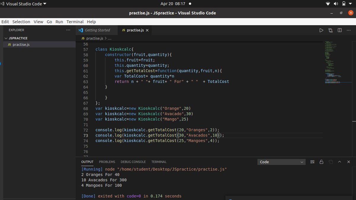 AudreyMunyiva's tweet image. Day 21 of #100DaysOfCode #Javascript did the classes in js today #codeHive2021 #womenintech #WomenWhoCode