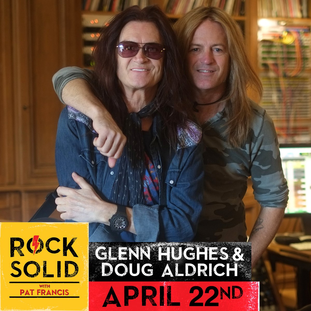 Glenn and Doug recently chatted with Rock Solid's Pat Francis.  Tune in on Thursday 22nd April to have a listen here:
rocksolidpodcast.com

#TheDeadDaisies #GlennHughes #DougAldrich #VoiceofRock #RockBassist #RockGuitarist #HOLYGROUND