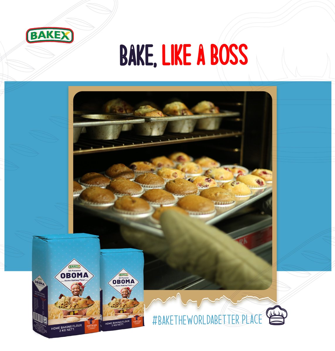 Feel those Oboma boss vibes
 #wabambenaoboma #baketheworldabetterplace #bomayakoitashiba #bakexmillersltd #tuesdayvibe #tuesdaymotivations #Kenya #Kenyans #flourpower #homebaking #baking #homebakingflour Nairobi CBD