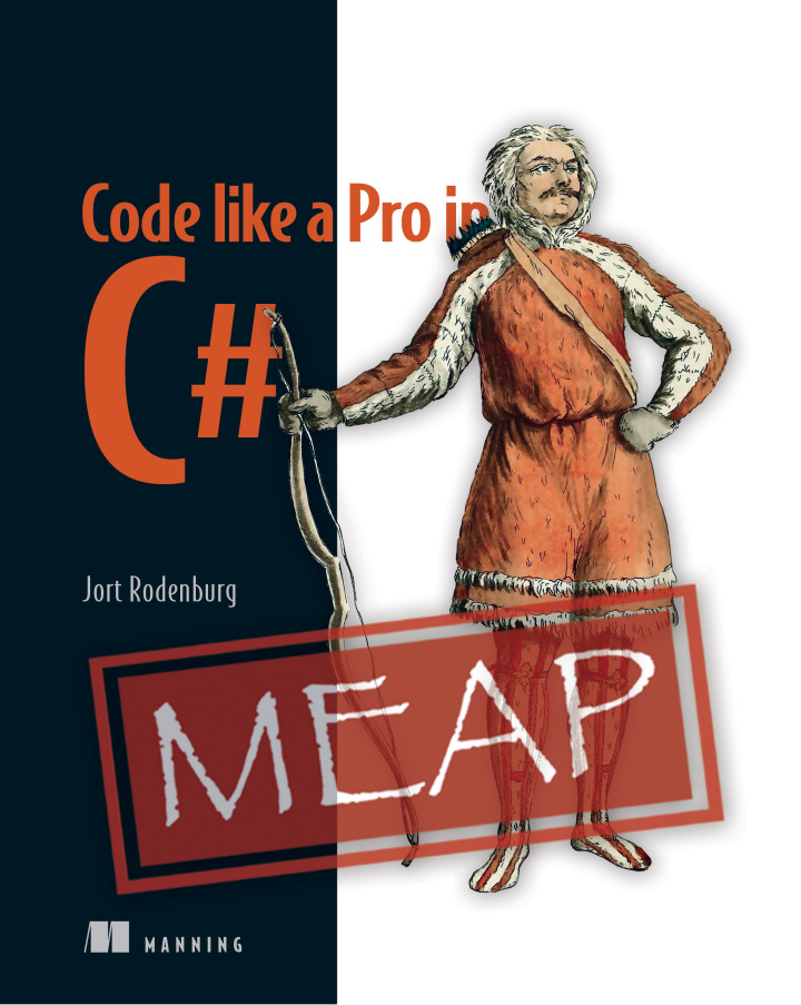 ManningBooks's tweet image. Deal of the Day April 20: Save 50% on Code Like a Pro in C# & selected titles! bit.ly/3x9dgao #csharp #dotnet5 #dotnetcore #efcore #coding #refactoring #blazor #tdd
Check out the #liveBoook: livebook.manning.com/book/code-like…