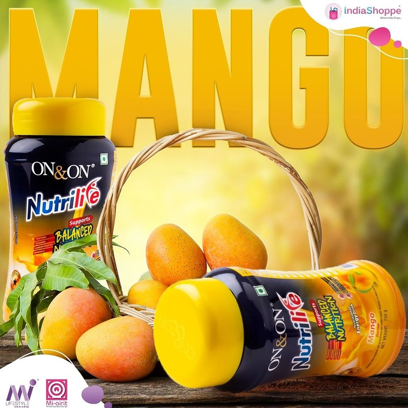 IndiaShoppe's tweet photo. The goodness of Nutrilife paired with the delicious taste of mangoes.
#mangoflavour #nutrilife #healthdrink #balancednutrition #healthydiet https://t.co/AJbz7544nR