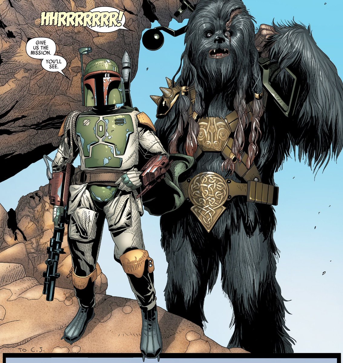 and (just like everyone else) my choice for the wookie would be black krrsantan, mainly because im hoping dr aphra will show up in s3