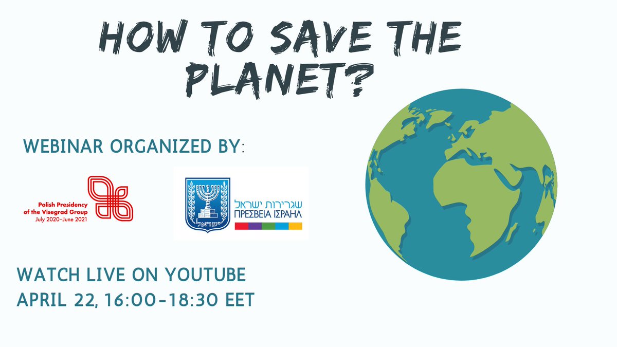 PLinGreece's tweet image. Έρχεται το Webinar! Ξεκινάμε τη συζήτηση «Πώς θα σώσουμε τον πλανήτη;» Η ομάδα εμπειρογνωμόνων από το 🇮🇱🇬🇷🇵🇱🇨🇿🇸🇰🇭🇺, θα ασχοληθούν με το ζήτημα την #ημερατηςγης2021, 22/4/2021 στις 4 μ.μ. ΕΕΤ. Ζωντανά στο YouTube! youtube.com/channel/UCpadU…