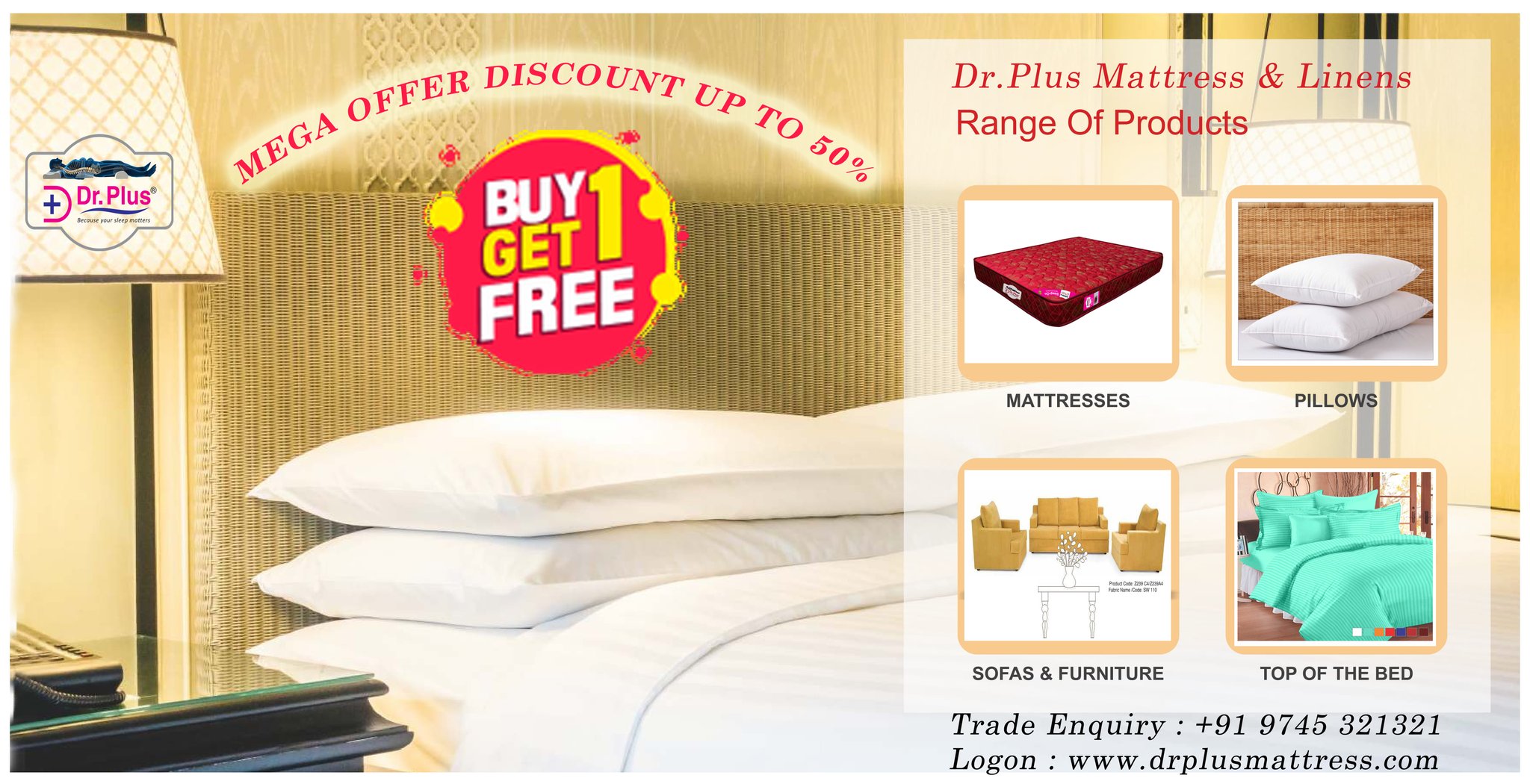 Dr Plus Mattress on X