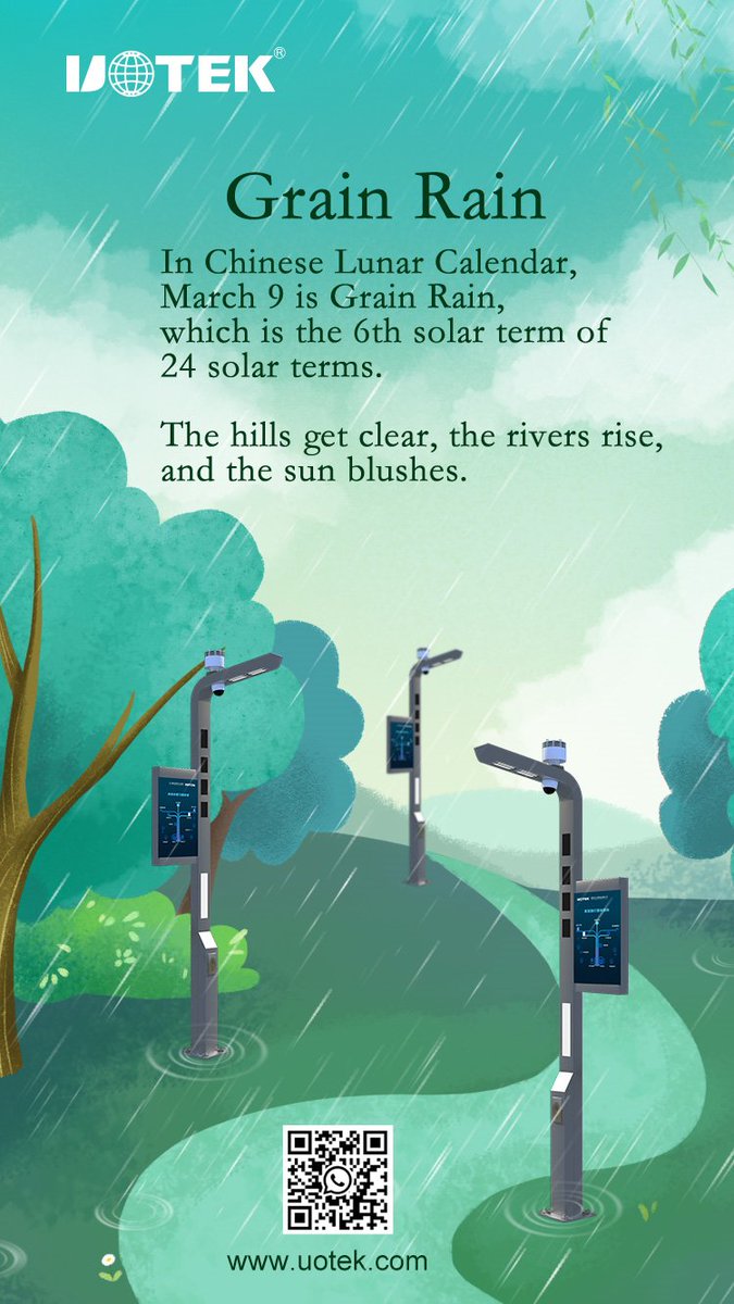 TechnologyUtek's tweet image. Today is Grain Rain