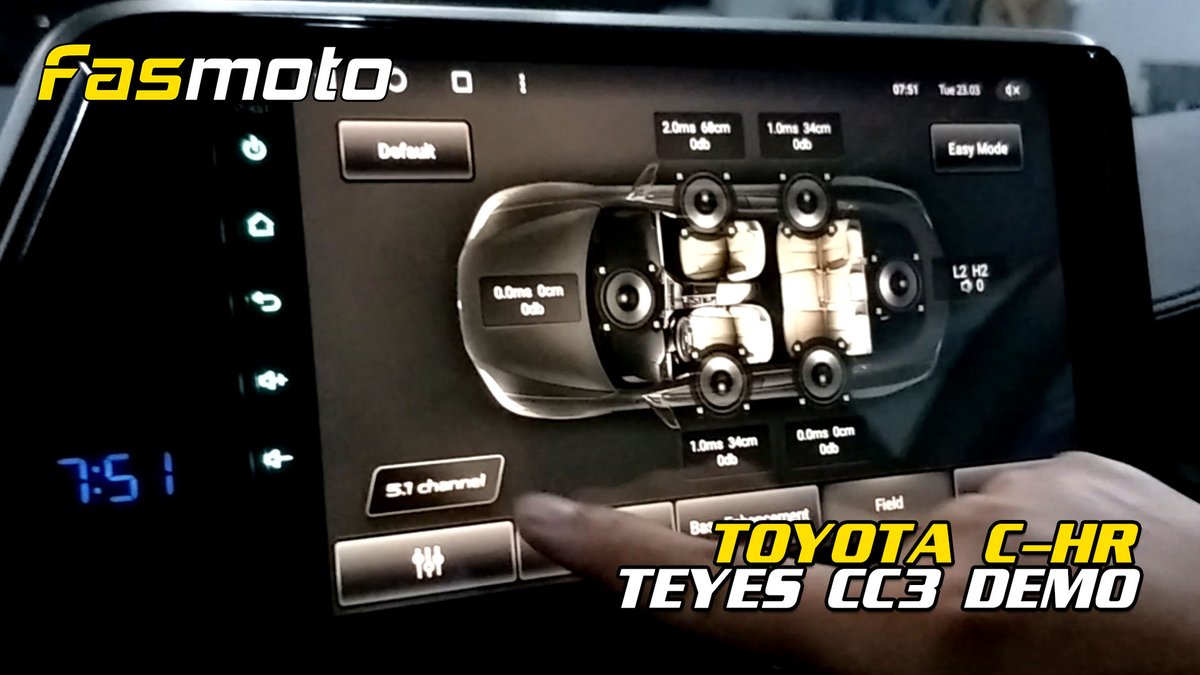 Teyes CC3 Demo in Danny's Toyota C-HR | Fasmoto x Teyes Malaysia youtu.be/PWiCW6KdArw #toyotachr #teyes #teyesmalaysia #androidheadunit