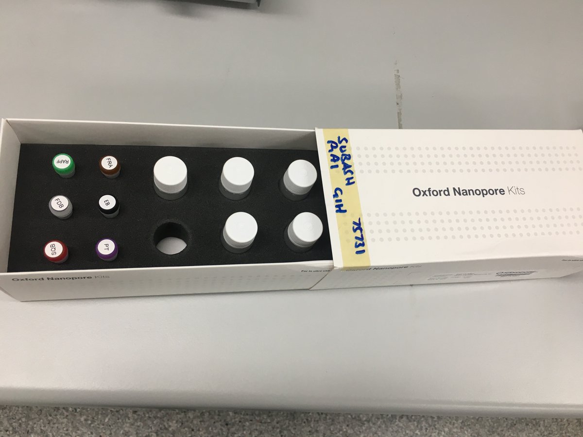 Just received <a href="/nanopore/">Oxford Nanopore</a> Ultra-Long DNA Sequencing Kit. Going to have some fun @GIH_UQ this year..