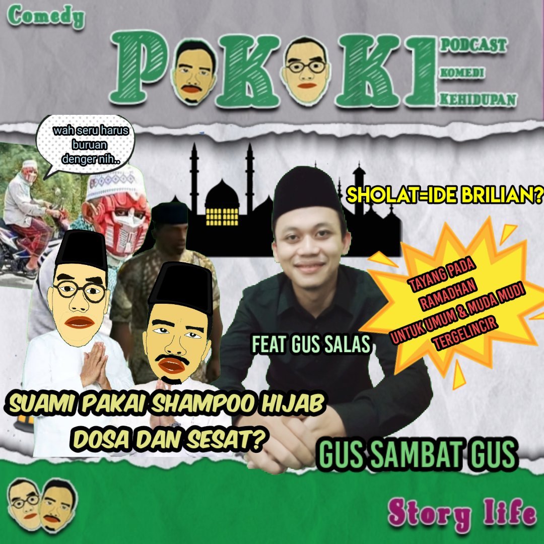 mencoba_tertawa's tweet photo. Siang gini enaknya dengerin podcast menjawab masalah hidup tp penuh hikmah dan keceriaan humor 😀 

https://t.co/mtmKhf9twk https://t.co/d3gsmZiyrH