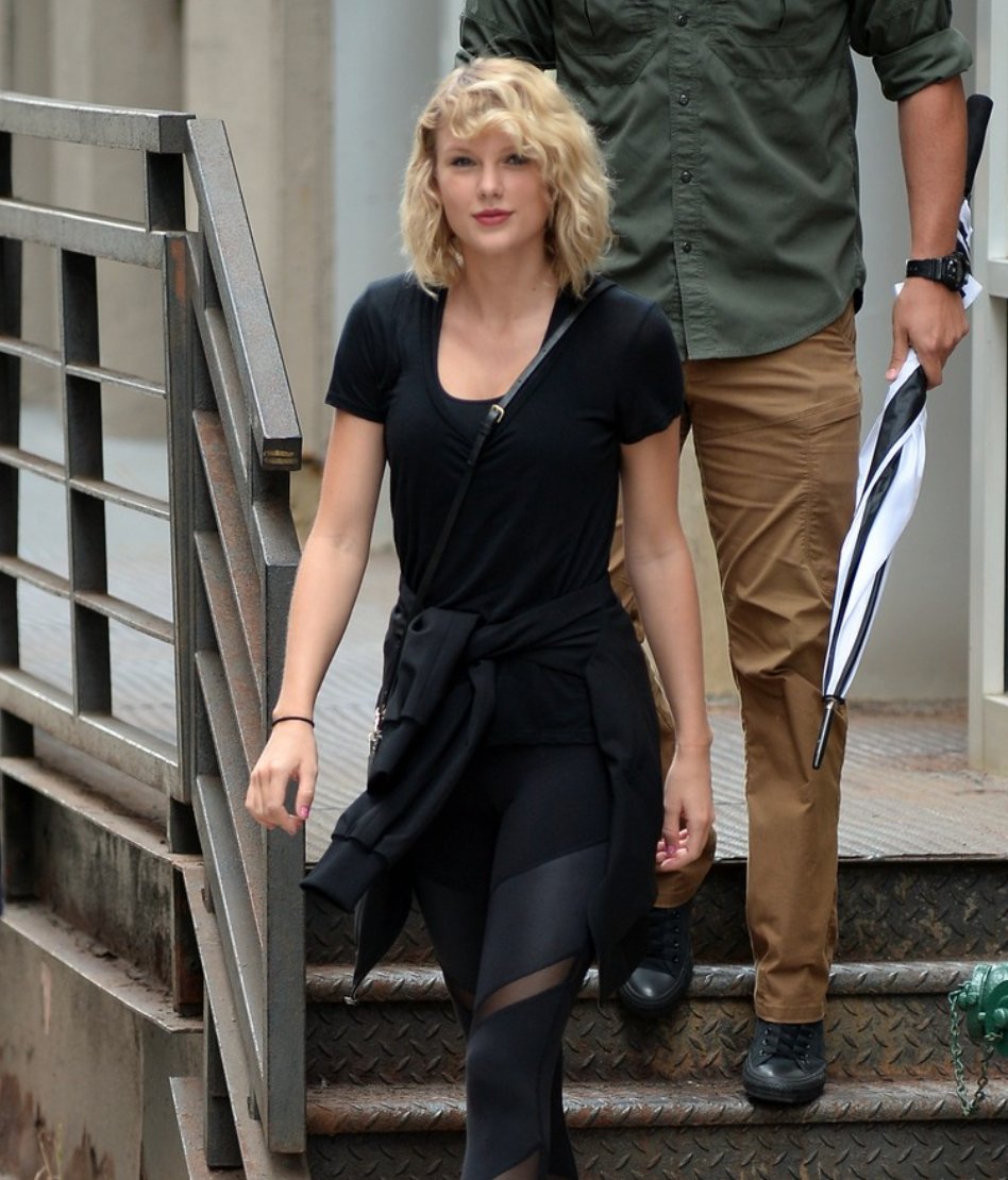 7 september 2016: taylor is seen leaving the gym in NYC
