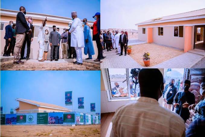 33. National Cancer Center in Umuahia, Abia state.34. Inauguration of Baro ports at 28% status.35. Purchase of 38 brand new fighter jets for the Nigeria Airforce.36. Building of 300k houses for low, medium and high income earners all over the Nation.  #BabaInfrastructure