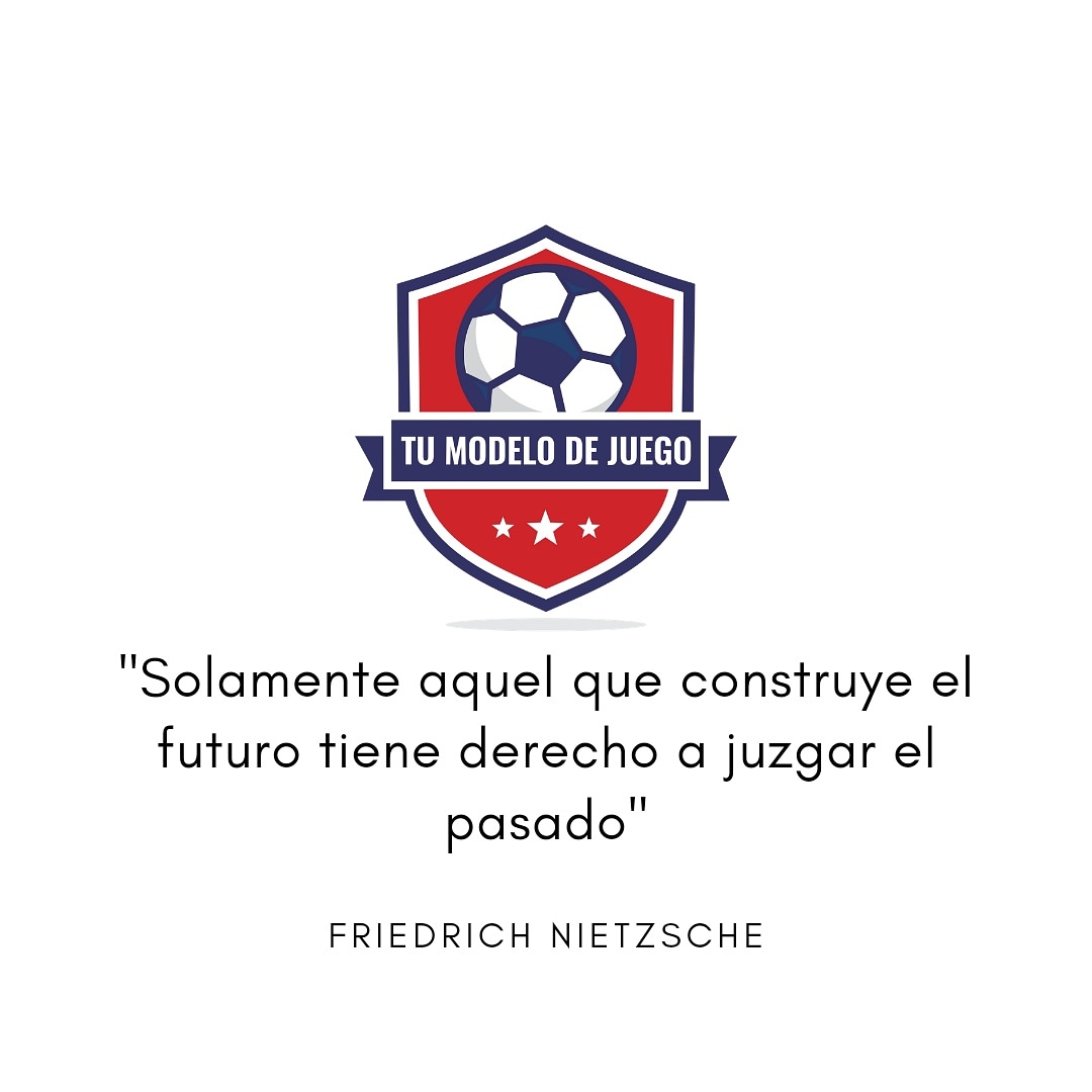 Tomar el control de tus decisiones te dará el derecho a poder opinar.

Toma las riendas de tu equipo y crea un modelo de juego propio, adaptado a tus jugadores y entorno. Sé valiente y construye el futuro se un equipo exitoso.

#futbol #TuModeloDeJuego #entrenamiento #metodología