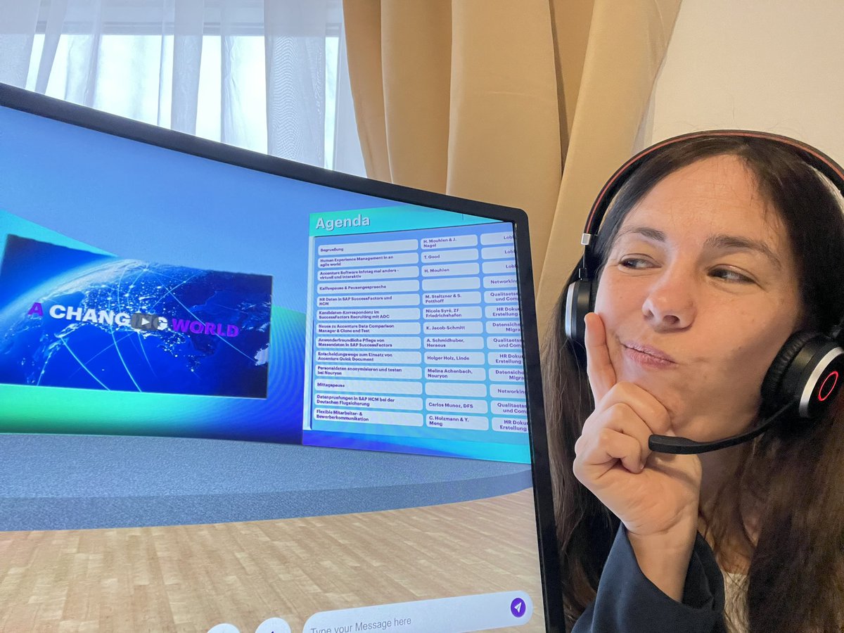 StruemperS's tweet photo. One hour to go: The @Accenture_HCM #HCMInfotag comes with a fully packed ageda with customers sharing their #SuccessFactors extension app success stories and ‚What‘s new‘ from product management. What‘s your choice? See agenda here: 
https://t.co/3s35gigDAE https://t.co/2Cq08tnWqs