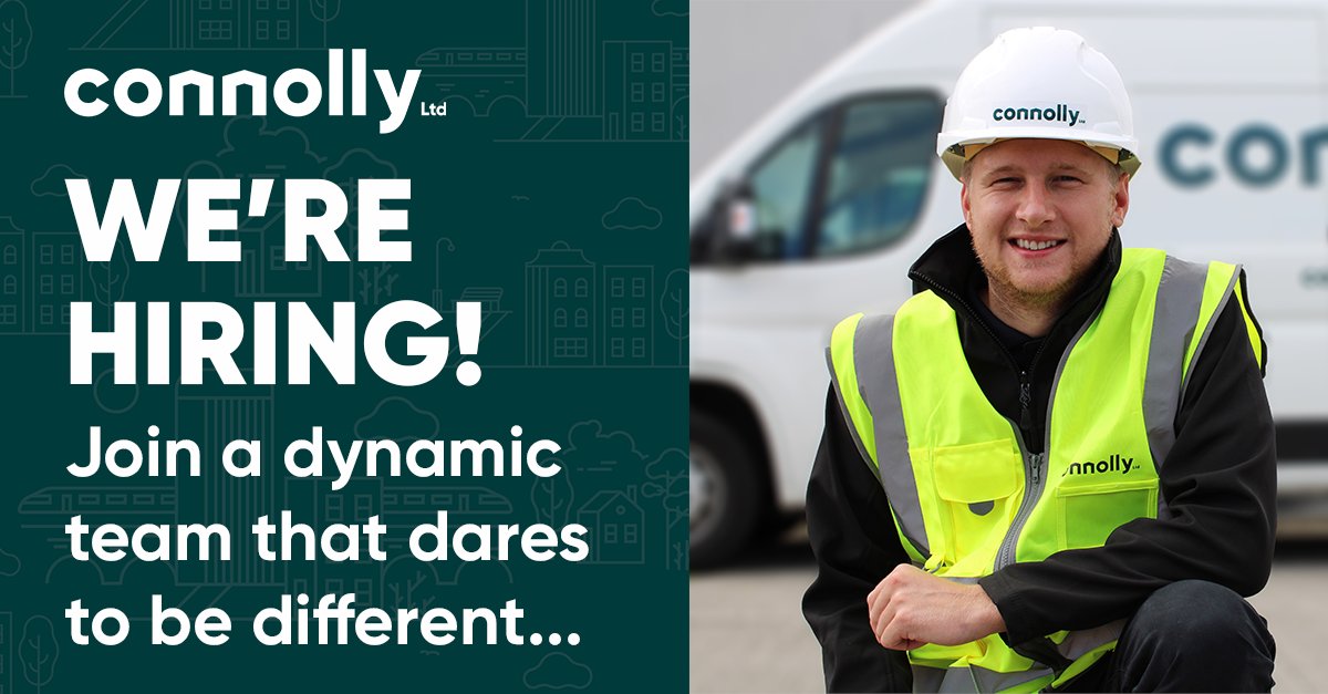 We're looking for passionate Site Managers to join us! North West based. Experience in Planned Maintenance &amp; high-rise refurbishment in the Social Housing sector is essential. To apply, send a CV and cover letter to recruit@connollyltd.co.uk💻

#nowhiring #applynow
