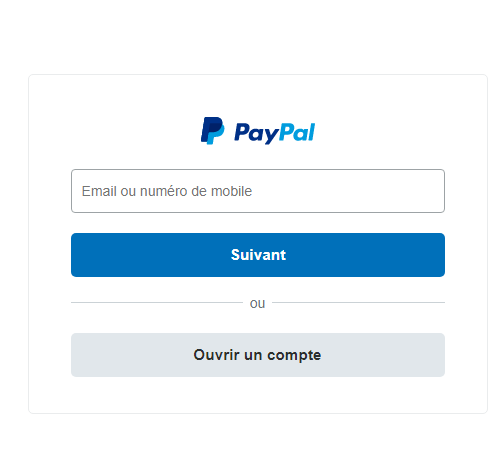 FrPhishing's tweet photo. new @AskPayPal #phishing targetting french speaking people 

- authentificationsecu2[.]com

Registered at @Namecheap 
(cc @malwrhunterteam @abuse_ch ) https://t.co/pUaDYLJlr8
