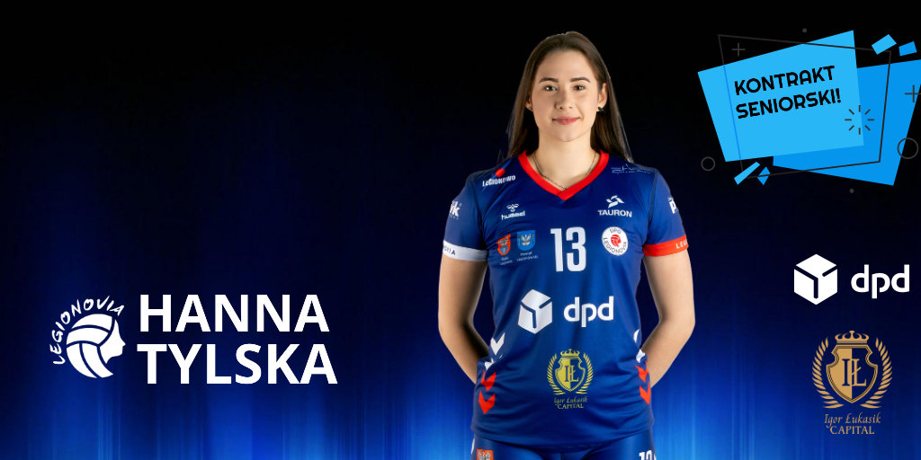 Kolejny młody talent z Akademii LTS Legionovia dołącza do pierwszego zespołu! Hanna Tylska podpisała trzyletni seniorski kontrakt! 😍