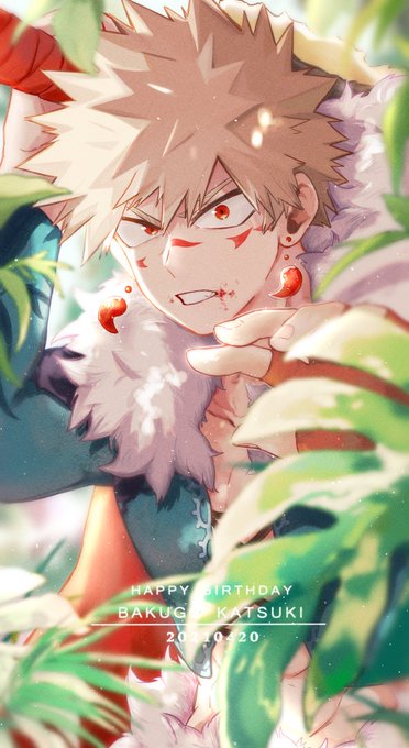 爆豪勝己生誕祭21のtwitterイラスト作品