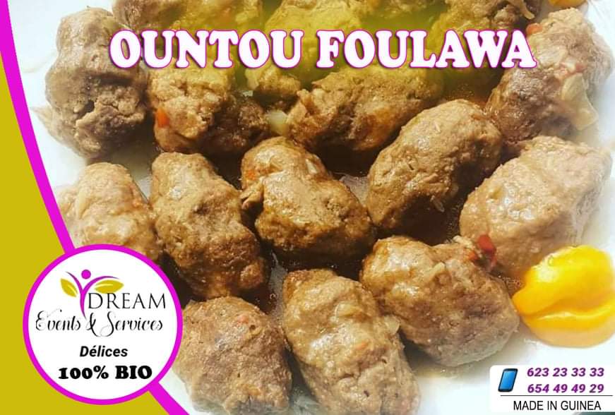 Vous n'avez tjrs pas dégusté nos succulentes boulettes de viande à l'ancienne..??

Kiékiékié le goût of chaaa🤤🤤😋😋
☎️ 623 23 33 33 
💰 65.000gnf/ assiette
🛵 Livraison partout à Conakry aux frais du client 
#DreamEventServices_Délices 
#OUNTOU_FOULAWA 
#ConsommonsLocal