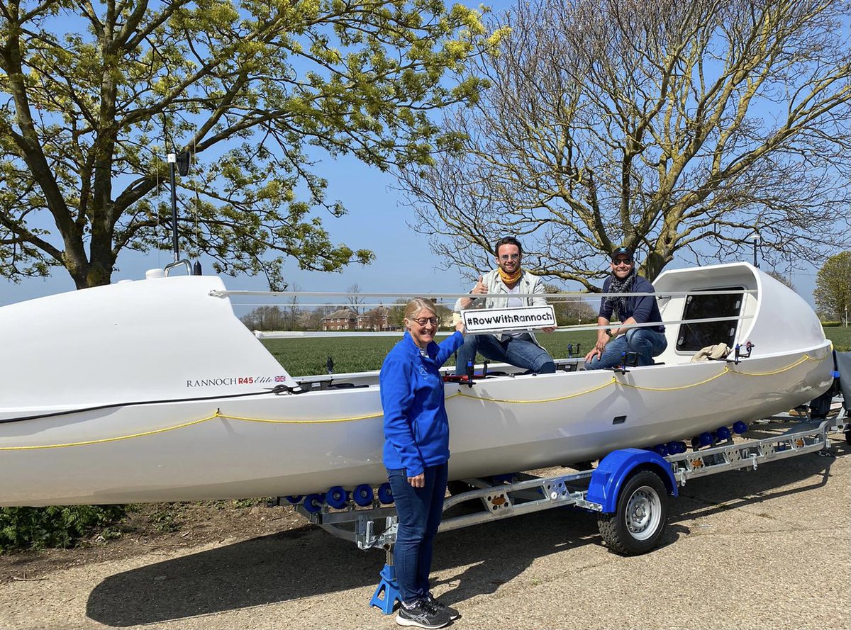 We are proud owners of a new R45 Elite, built in the UK by @RannochNews . Training continues. Fundraising continues. Be like @GleedsGlobal @Eltizamgroup @ChristopheReech  helping support the fight against #oceanplastics pollution by sponsoring us in support of @oceangen_ .