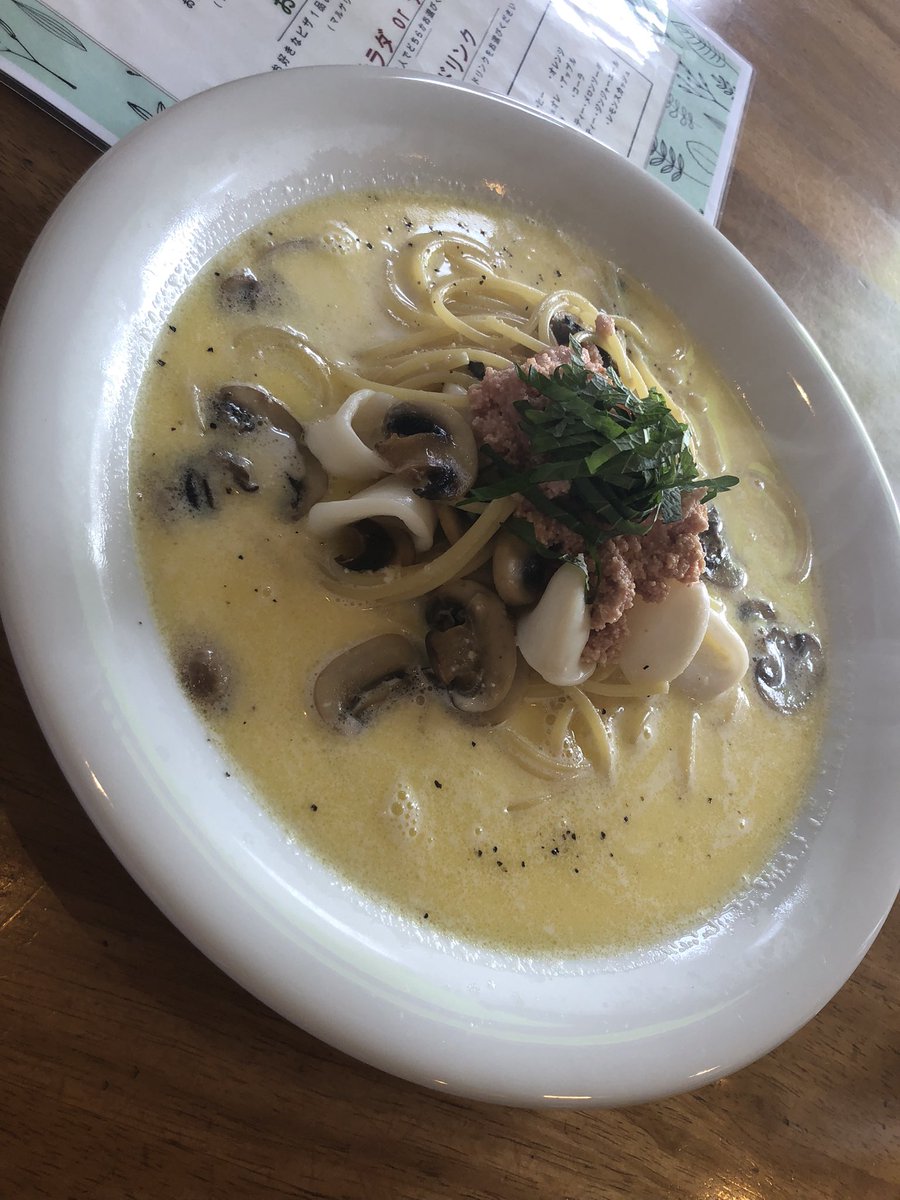 Pickup 安城市でテイクアウトを盛り上げよう V Twitter 先日 西尾市にあるパスタカフェ Withさんにお邪魔しました ここのクリーム系のスープパスタが絶品なので 皆さんもぜひ 三河 西尾 パスタ クリームスープパスタ