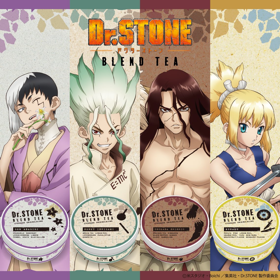 アニメ dr stone 公式 続編制作決定 Stone Anime Off Twitter