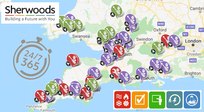 Wow, what a spread of engineers today! We really are covering the South West (and beyond!)...if you think you could be one of our team have a look at our Careers Page - we could be #BuildingaFutureWithYou
sherwoodsonline.co.uk/careers/