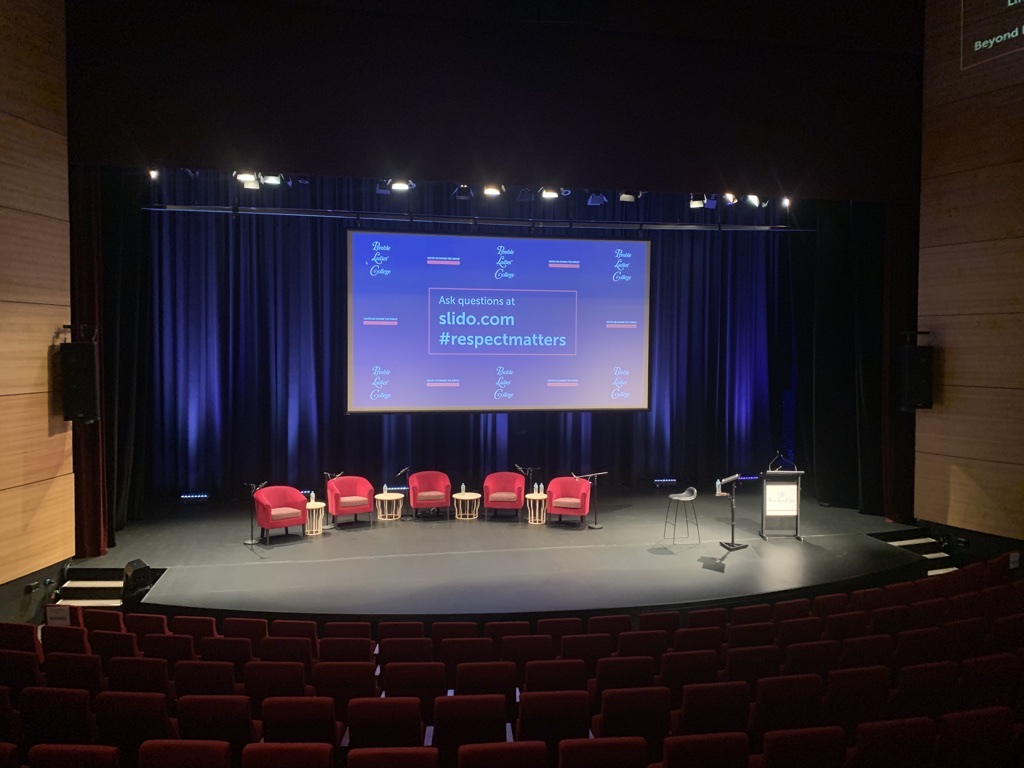 The stage is set for an important discussion on consent. Change starts with a conversation click below to join at 6:30pm. bit.ly/3al9fpE #RespectMatters