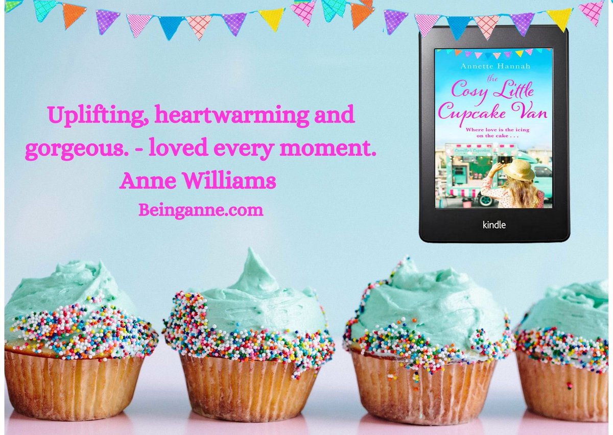 AnnetteHannah's tweet image. My #Tuesnews is this lovely quote from #SuperBlogger @Williams13Anne for #TheCosyLittleCupcakeVan amazon.co.uk/gp/aw/d/B08LQ6… @RNAtweets 📚😇🥰