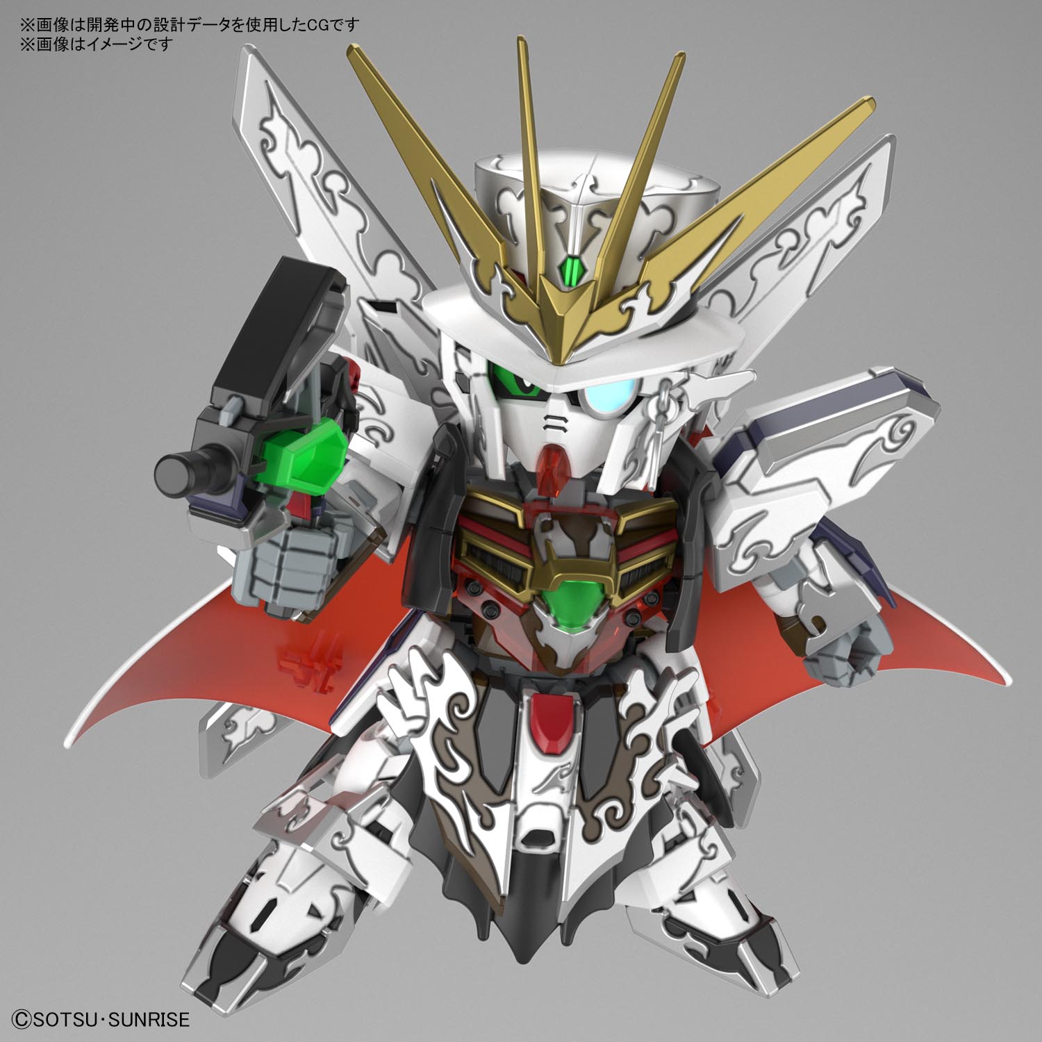 Bandai Spirits ホビー事業部 8月発売予定 まもなく一般予約受付開始 Sdガンダムワールド ヒーローズ より 怪盗モチーフの新キャラクター Sdw Heroes アルセーヌガンダムx が登場 各種武装はマント 背中の内側に収納可能 T Co
