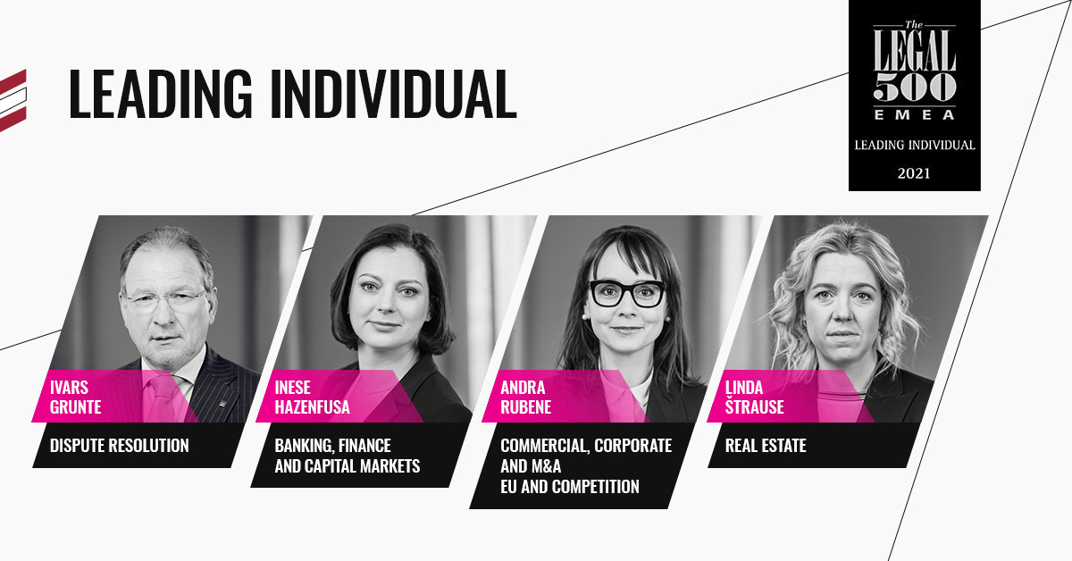 Juridiskais katalogs <a href="/thelegal500/">The Legal 500</a>  atzīst četrus TGS BALTIC Latvijas biroja partnerus par vadošajiem ekspertiem 5 prakses grupās!