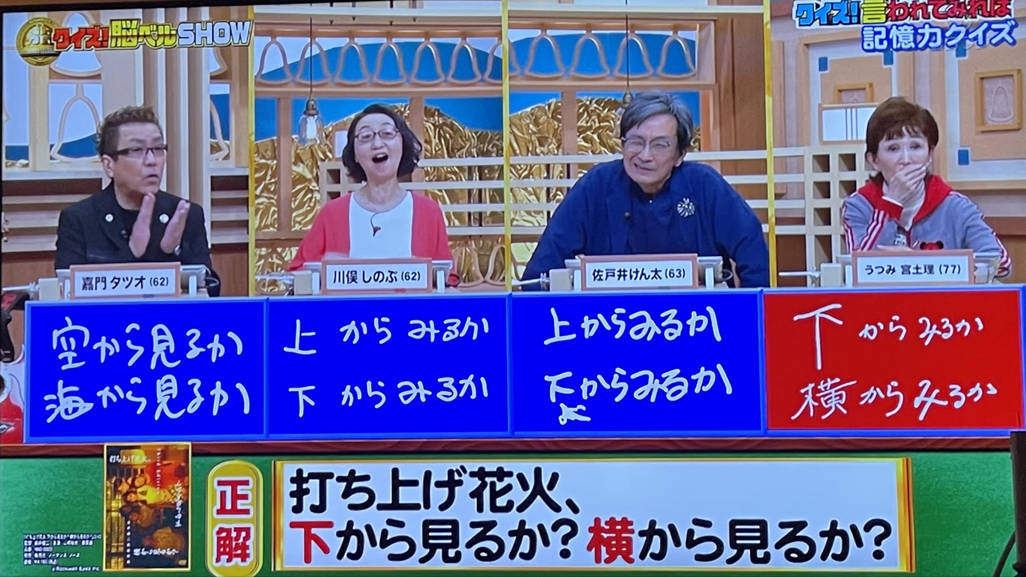 後藤ルミ子 旧 後藤ルミ 昨日のクイズ脳ベルshow むすこのランディが出演した 打ち上げ花火 横からが先だと思ってしまった 息子は奥菜恵ちゃんの右上隣よ クイズ脳ベルshow ゴルミ 猫のブリジット 猫好きさんと繋がりたい 猫のいる暮らし