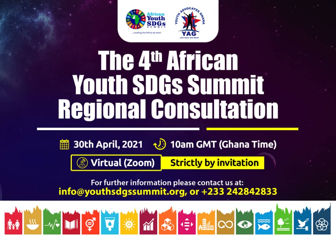 youthsdgssummit's tweet photo. Preparation for the 4th African Youth SDGs Summit due to take place in Ethiopian from 1-5 November 2021 has started earnestly with a pre-summit consultation coming up on Friday 30th April 2021 via zoom. #Ethiopia4SDGs #AYSDGs https://t.co/Urx9Slra3L