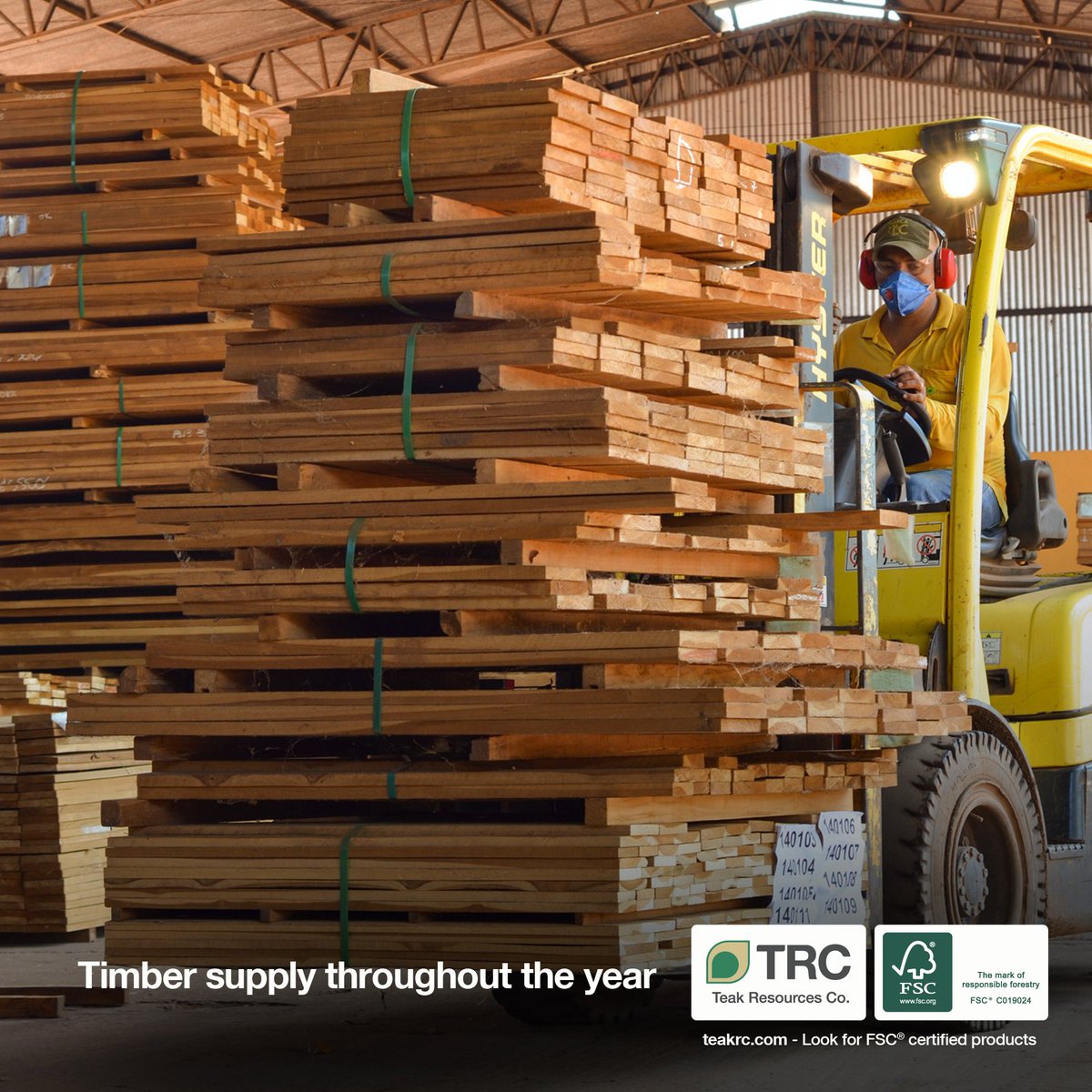 teakrc's tweet photo. We offer continuous and stable timber supply throughout the year, with scheduled deliveries to favor customers’ cash flow and optimize the supply chain.

Know more → https://t.co/YBYCPj2yym

#TRC #TeakResourcesCo #Teak #FSC #CertifiedProduct #Wood #Teakwood https://t.co/FfA7QzhOhs