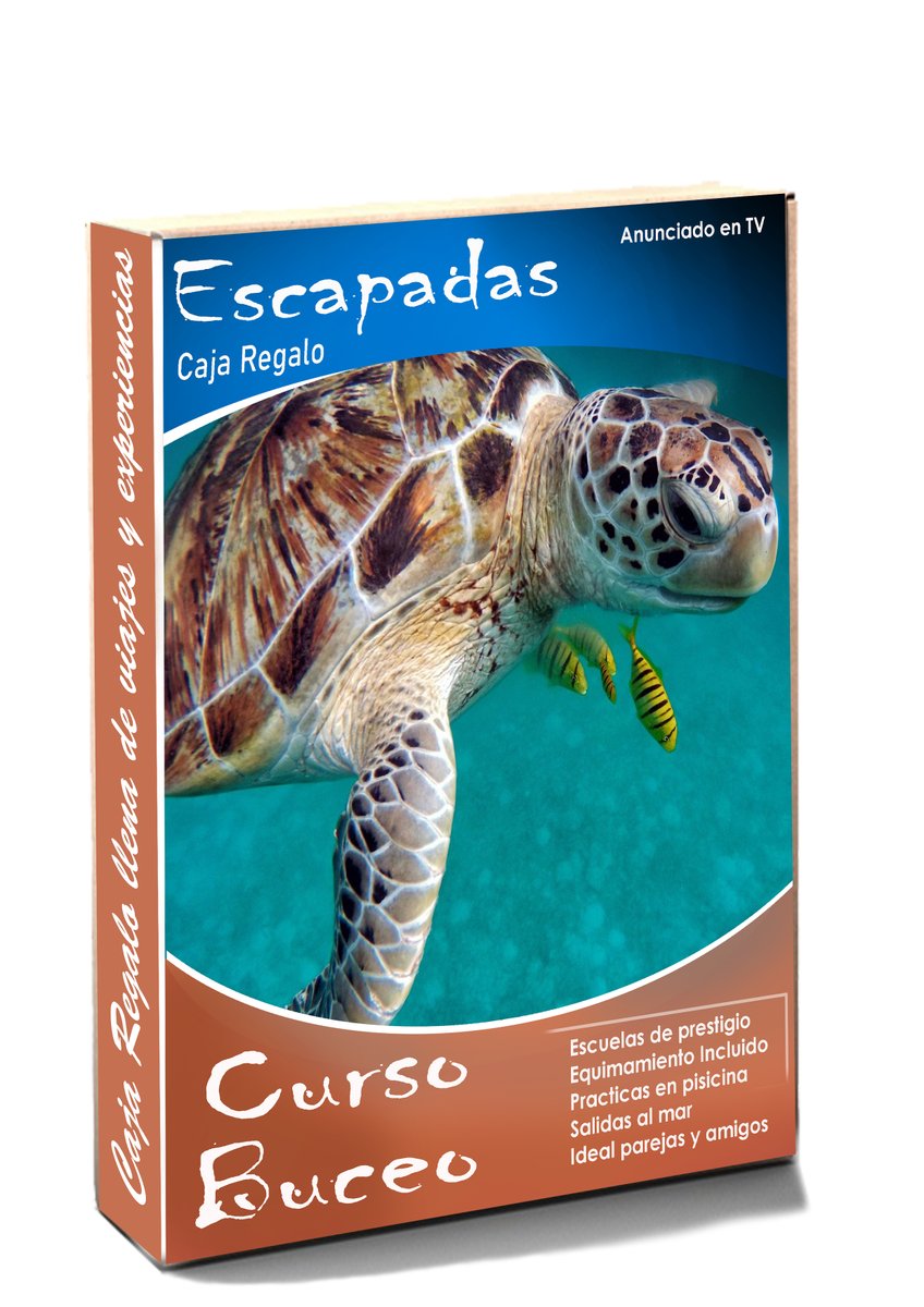 Ya puedes regalar un curso de buceo. Compralo ahora y hazlo en temporada alta.