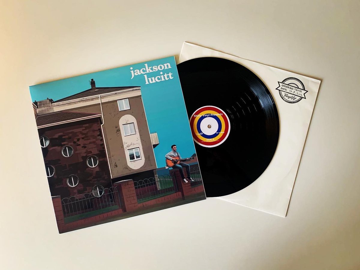 JacksonLucitt's tweet photo. My debut single, on vinyl!

I can’t thank my brothers enough for sorting this, hell of a surprise! 

It’s going straight in a frame and taking pride of place in the bar!

#TextBackBlues

Thank you, @REALjakegammond 
@JensenGammond 
@JGamm14 
@lewysgammondphi https://t.co/3fuEg9OMTE