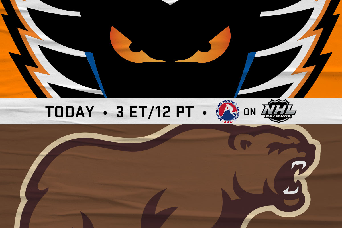 American Hockey League (@theahl) on Twitter photo 📺 It's a Keystone State showdown on <a href="/NHLNetwork/">NHL Network</a> today as the <a href="/LVPhantoms/">Lehigh Valley Phantoms</a> visit <a href="/TheHersheyBears/">Hershey Bears</a>!
<a href="/NHLFlyers/">Philadelphia Flyers</a> <a href="/Capitals/">Washington Capitals</a> 📺 It's a Keystone State showdown on <a href="/NHLNetwork/">NHL Network</a> today as the <a href="/LVPhantoms/">Lehigh Valley Phantoms</a> visit <a href="/TheHersheyBears/">Hershey Bears</a>!
<a href="/NHLFlyers/">Philadelphia Flyers</a> <a href="/Capitals/">Washington Capitals</a>
