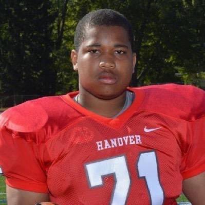 CFB247's tweet photo. Terriyon Veasy 
Hanover College, Offensive Line 2015-2017 https://t.co/3fEbtchWmD