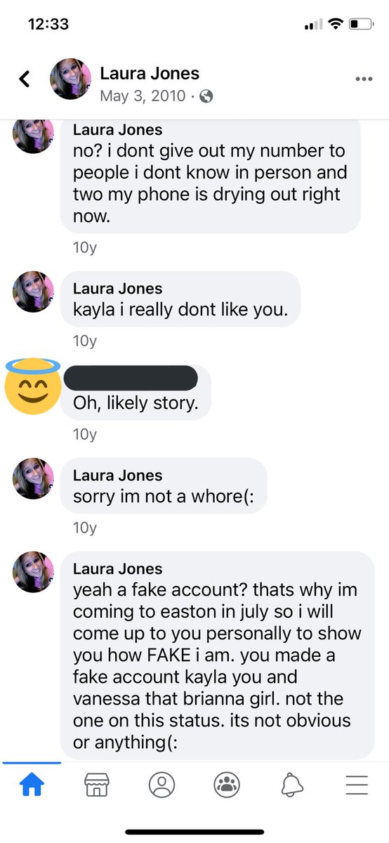 Eventually people started calling her out for being fake because she seemed to know a lot of details about very specific people.But whenever she got called on being “fake” she’d double down and start facebook fights with people lmao