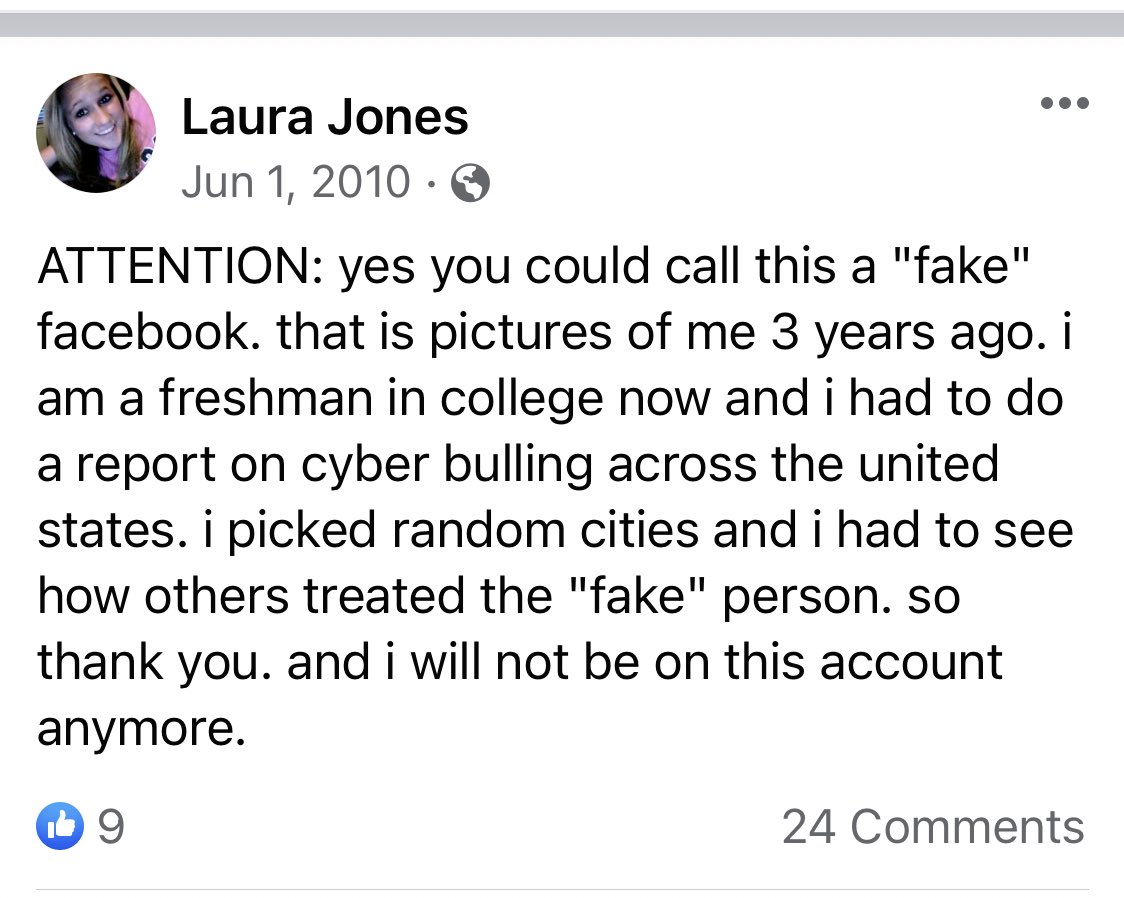 Finally around July when she was supposed to be “moving” and meeting up with all these people, she pulled a Cole Sprouse Tumblr move and claimed it was all “an experiment”